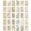 ZPPLD Set di 30 cartoline, vintage, set di cartoline, in carta vintage, con scritta in lingua inglese Old Memory Brief, cartoline da viaggio, Cruise the Earth