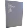PRESTIGE & DELUXE RICAMBIO AGENDA SETTIMANALE 2027 CM. 21x29,7 cm formato A4 FASCIATA IN CARTONCINO intempo + Omaggio penna scatto e segnalibro