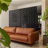 Garvee Schermo Privacy Esterno in Metallo, 180 x 120 cm, Pannello Louvered antiruggine e autoportante, divisorio Decorativo Moderno da 3 Pezzi, per Giardino, terrazza e Balcone