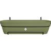 Elho vibia campana trough allin1 70cm fioriera - Moss Green | Lungh. 26 x Largh. 70.4 x Alt. 17.7 cm | Sottovaso integrato