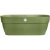 elho vibia campana flower bridge 60cm fioriera - Moss Green | Lungh. 59 x Largh. 26 x Alt. 22 cm | Plastica riciclata al 100%