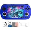 Doriteney RG40XX H Retro Handheld Game Console 4 pollici IPS schermo Linux System Game Player (RG40XX H-BLUE)