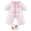 Corolle - Pigiama 2 pezzi e pantofole, abbigliamento per bambola Ma 36 cm, da 3 anni, 9000213210