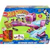 Hot Wheels Hot Wheels Skate - Skatepark della Piovra, Playset con esclusivo fingerboard e un paio di scarpe da skate rimovibili, box per riporre tavole e scarpe, giocattolo per bambini, 5+ anni, HMK01
