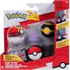 Pokémon PKW4743 - Set di cinture Ditto Clip 'N' Go | Ditto Battle - Set ufficiale con palla di lusso e cintura