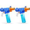 XSHOT Water Turbo Stream Motor Soaker by ZURU: Blaster d'acqua motorizzato, riempimento rapido, canna LED, getto 9m. Giocattolo estivo per bambini 5+ divertimento all'aperto. (Confezione da 2)