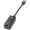 HP - PC Adapter USB-C to RJ45, Adattatore USB-C alla Rete Ethernet, Supporto Velocità Dati Gigabit Ethernet, Portatile e Pratico, Dimensioni 245 X 110 X 35 mm, Per Lavoro - Donwload e Streaming, Nero