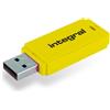 Integral Neon Yellow Chiavetta USB 32 Giga - Flash Drive USB 3.0 SuperSpeed - Pennetta USB veloce