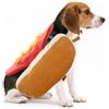 UKCOCO Hot Dog Pet Costume: Animale Cosplay Costume Halloween Festa Di Natale Pet Vestiti per Cane Piccolo Medio