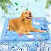 Huifengjie Tappetino Refrigerante Per Gatti Iniezione D'acqua, Tappetino Cucce Rinfrescanti per Cani Materassino per Animali Coperta Fresca Gatto Cuscino, per Animali Domestici, 60 x 90cm, XL, Mondo sottomarino