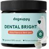 DogSuppy Dental Bright Polvere Denti Cane, Alito Fresco, Rimuovi Placca e Tartaro | 100% Naturale, Igiene Orale in 10 secondi Senza Spazzolino, Formila 3-in-1, Alga bruna, Rosmarino e Complexo di Probiotici