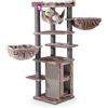 Petrebels Tiragraffi Ramses altezza 158 cm, con amaca, colore cappuccino