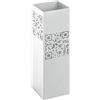 HAKU Portaombrelli bianco, metallo - Dim. L 16 x A 48 x P 16 cm, Stile Moderno
