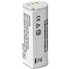 Wentronic 49030 - Batteria ricaricabile agli ioni di litio, 700 mAh, 3,7 V, batteria ricaricabile (700 mAh, Ioni di Litio, 3,7 V, Grigio, 1 pezzo(i)