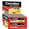 Velleman PRSENTOIR 20X12PCS AVEC PILES ALCALINES AA/LR6 1.5V-2600MAH