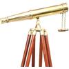 REDSKY TRADER Binocolo da pavimento Admirals in ottone massiccio, decorazione nautica per la casa, regalo per la mamma