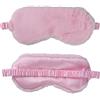 Daleweo Mascherina Per Dormire In Peluche, Morbida Mascherina Per Gli Occhi, Adatta Per Viaggi, Casa, Pisolino, Sonno Notturno, Rosa