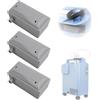 MENURSY Filtro di aspirazione concentratore di ossigeno compatibile con EverFlo 5L, accessori di ricambio per generatori di ossigeno, confezione da 3 (grigio)