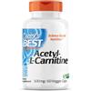 Doctor's Best, Acetyl-L-Carnitine with BIOSINT, 500mg, 60 Capsule vegan, Testato in Laboratorio, Senza Glutine, Senza Doia, Vegetariano