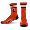 For Bare Feet 4 Stripe Deuce Crew Ncaa 4 strisce Deuce Crew Ncaa Uomo (Pacco da 1)