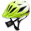 KED Street Jr. PRO - Casco da Bicicletta per Bambini, Colore: Verde/Bianco Opaco 2023