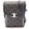 CELINE Marsupio verticale borsa a tracolla morbida trionfo L105A4K1638SI tela