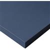 POKAR Piano da Tavolo 140x60 cm | Piano per Scrivania Spessore 25 mm | Perfetto per Scrivania Regolabile in Altezza e Tavolo da Pranzo | Resistente e Stabile | Prodotto in Europa | Alby Blue