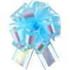 yisight 10pz Fiocchi Regalo Grandi, Fiocchi per Auto Matrimonio, 15 cm, Fiocco Natalizio con Nastro Regalo, per Matrimoni, Compleanni, Confezioni Regalo, Sacchetti di Zucchero(Blu)