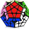 JOPHEK Megaminx Cube, Pentagonale Speed Cube 3x3x3 Dodecahedron Cubo Magico, Puzzle Giocattolo Brain Teaser Toy