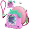 BCWEGION Custodia in silicone morbido e custodia rigida per Tamagotchi Paradise, con pellicola protettiva per lo schermo, cinturino da polso e copertura per tasti