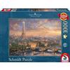 Schmidt 59470 Puzzle Parigi Città dell'Amore Thomas Kinkade 1000 Pezzi