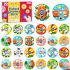 SCIONE 30 Pcs Mini Fidget Spinner Animali Regalini Fine Festa Compleanno | Set di 30 fidget spinner animali con scatola. Regalini fine festa compleanno bambini e premi per la classe per età 3+.