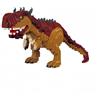 alltogetho Aggressive Carnotaurus Micro Mini Mattoncini Kit - Dino Cretaceo con denti affilati e corna per sopracciglia, kit educativo STEM per bambini da 8 anni in su, sollievo dallo stress per
