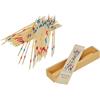 Generic Gioco da Tavolo in Legno Shangai Mikado Multigiocatore di Strategia Bastoncini di Diverso Colore con Scatola Richiudibile Gioco Mikado Spiel Gioco Bastoncini In Legno Gioco Shanghai in Legno Stecchini
