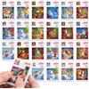 TECHEEL Puzzle scorrevole per bambini, 24 pezzi, per calendario dell'Avvento, per bambini, puzzle scorrevole, gioco di logica sicuro per regali di Natale