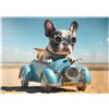 MyPuzzle.com MyPuzzle Divertente Bulldog Alla Guida Di Un'auto - Premium 1000 Pezzi Puzzle - MyPuzzle Collezione speciale di Starnberger Spiele