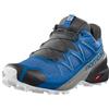 Salomon Speedcross 5, Scarpe da Trail Running Uomo, Skydiver Black White, 42 EU