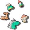 Crocs Enchanted Forest 5 Pack - Charm decorativi per scarpe Unisex, Multicolor,