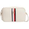 Tommy Hilfiger Th Corp Ess Aw0aw19333 Crossover - Borsa per fotocamera da donna, Beige (crema morbida), One Size