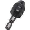 GLFLOW Mandrino a cambio rapido senza chiave con manico esagonale | Design senza chiave, gamma 0,3-3,6 mm, gambo esagonale per scambi istantanei, blocco sicuro, struttura in metallo compatto