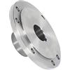 Generic Flangia per Tornio 125mm, Acciaio Al Manganese Ad Alta Resistenza (16mm) | Per K11-125, K12-125, K72-125, 6 fori di montaggio standard, Resistente agli urti, Costruzione robusta, Connessione comoda