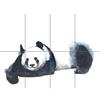 Artery8 Panda Resting Watercolour XL - Poster gigante a pannello (8 sezioni)