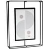 Deknudt Frames - Cornice portafoto - metallo nero - pulito - vintage - per formato 13 x 18 cm - appendere o appoggiare