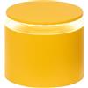 Zafferano, Push-Up, Lampada da Tavolo Ricaricabile e Senza Fili con Controllo Touch, Utilizzabile anche come Lampada da Esterni, Dimmer, 2200-3000 K, Altezza 80-100 cm, Colore Ocra