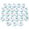 Cutters 26 stampi per biscotti a forma di lettere dell'alfabeto, per decorare torte e glasse, per decorare torte