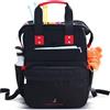Hearth & Harbor Organizer per filati, tela, nero, zaino 38,1 x 27,9 x 17,8 cm