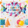 Graziano, Palloncino Mylar Minishape Caramella 38cm - Gonfiabile Aria, Per Compleanni e Party