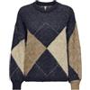 ONLY Onlnoeme Jq LS Life O-Neck Knt Onlnoeme Jq LS Life O-Neck Knt Donna (Pacco da 1)