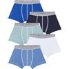 Petit Bateau Set di Boxer per Bambini in Cotone Tinta Unita, 14 Anni, Variante 1