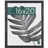 MCS Studio Gallery 41 x 51 cm Cornice per Poster in Legno Nero, Cornice da Appendere in Verticale o Orizzontale, per Foto, Poster, Stampe e Pittura d'Arte (Confezione da 1)